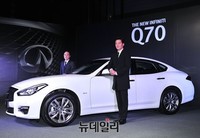 [포토] '인피니티 Q70' 출시 행사에 나타난 이서진