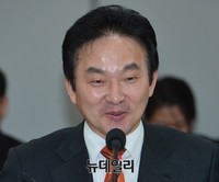 [포토] 인사말하는 원희룡 제주특별자치도지사