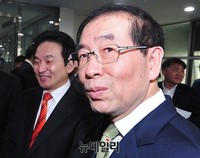 [포토] 서울-제주 교류협약 맺은 박원순-원희룡