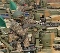 [포토] K2전차 기관총 장전