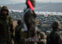 [포토] 둔치가득 메운 20사단 기갑전력