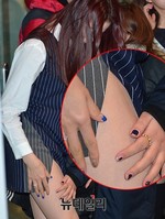 [포토] EXID솔지, 입장 앞두고 