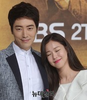 [포토] 파랑새의 집, 경수진-이준혁 '실제 연인 같은 포즈'