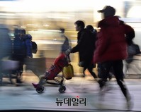 [포토] 고속도로정체시작, 고향으로 가는 가벼운 발걸음