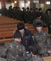 [포토] 예비군 훈련 입소한 예비군들