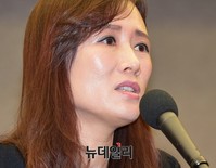[포토] 북한여성 인권 개선 촉구하는 이소연 뉴코리아여성연합 대표