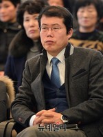 [포토] 애국시민후보 기자회견에 참석한 정베드로 목사