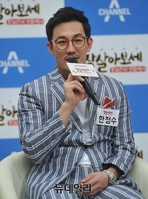 [포토] 한정수, 시청률 5% 넘으면 여장후 '위아래 댄스'