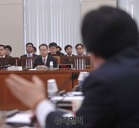 [포토] 의원들의 질의듣는 조용구 후보자