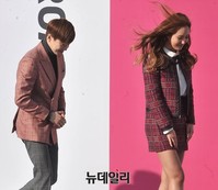 [포토] '바람 맞은' 엑소 수호-소녀시대 유리