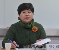[포토] 발제하는 황인희 두루마리역사교육연구소 대표