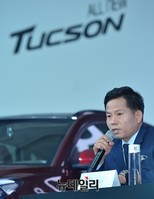 [포토] 올뉴투싼 마케팅 설명하는 김상대 이사