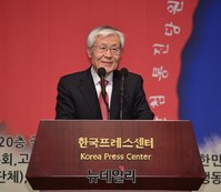 [포토] 종북세력청산범국민협의회, 기조발언하는 조갑제 대표