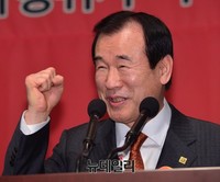 [포토] 종북세력청산범국민협의회, 인사말하는 최성규 회장