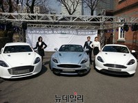 [포토] 애스턴 마틴의 라피드 S, 뱅퀴시, DB9의 늠름한 모습