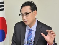 [포토] 관악을 변희재 후보 인터뷰