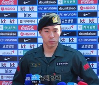 [포토] 축구 국가대표팀 소집, 인터뷰하는 이정협