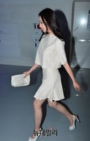 [패션위크] 맥앤로건 런웨이, 입장하는 김민정