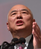 [포토] 강연하는 문창극 전 총리지명자