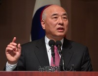 [포토] 강연하는 문창극 전 총리지명자