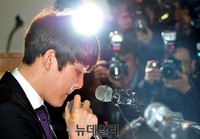 [포토] 박태환 기자회견, 뜨거운 취재열기