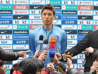 [포토] 인터뷰 하는 구자철 선수