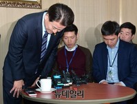 [포토] 서울 관악을 출마선언한 정동영 전 의원