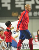 [포토] 국가대표 차두리 마지막 등장