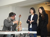 [포토] '세종문화회관 미술관' 재개관 기념 퍼포먼스