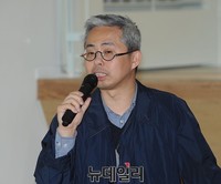 [포토] 인사말하는 김노암 시각예술전문위원