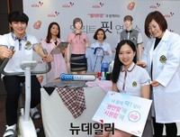 [포토] 엘리트 학생복 '교복 핏연구소' 통해 기능성 하복 출시