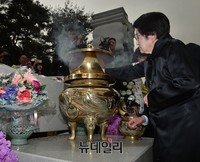 [포토] 분향하는 이희호 여사