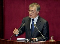 [포토] 연설하는 문재인 새정치민주연합 대표