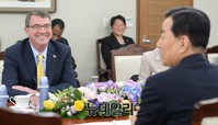 [포토] 대담나누는 한-미 국방부장관