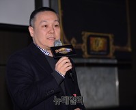 [포토] 하스스톤 스마트폰버전 설명하는 백영재 대표