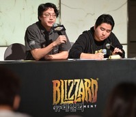 [포토] 하스스톤 모바일, 답변하는 용우 프로듀서