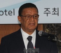 [포토] 인사말하는 물라투 테시호메 위르투 에티오피아 대통령