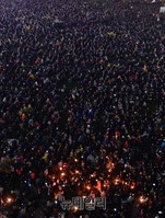 [포토] 세월호 1주기 추모문화제 참석한 추모객들