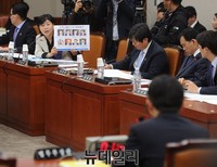 [포토] 황교안 장관에 질의하는 서영교 의원