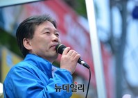 [포토] 지지호소하는 정태호후보