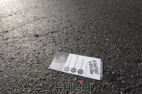 [포토] 민주노총 총파업 거리행진 중 살포된 삐라