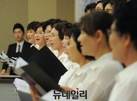 [포토] 물망초 합창단, 창단 공연 '환상적인 목소리'