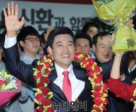 [포토] 관악을 새누리당 오신환 당선