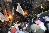 [포토] 해산명령 불응에 발포된 캡사이신