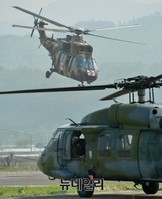 [포토] 응급환자 후송하는 수리온 헬기