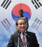 [포토] 축사하는 박승춘 국가보훈처장