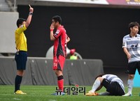 [K리그] 경고 받는 서울 박희성