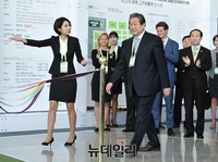 [포토] EVS28 개막식 참석한 김무성 대표