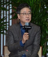 [포토] 빌트인 가전시장 포부 밝히는 윤부근 사장