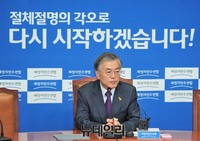 [포토] 기자간담회 갖는 새정치민주연합 문재인 대표